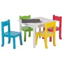 otroška mizica + 4 stoli Tinkers